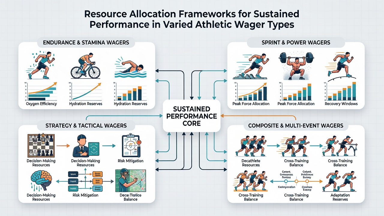 Chart illustrating time allocation and performance metrics across sports betting categories